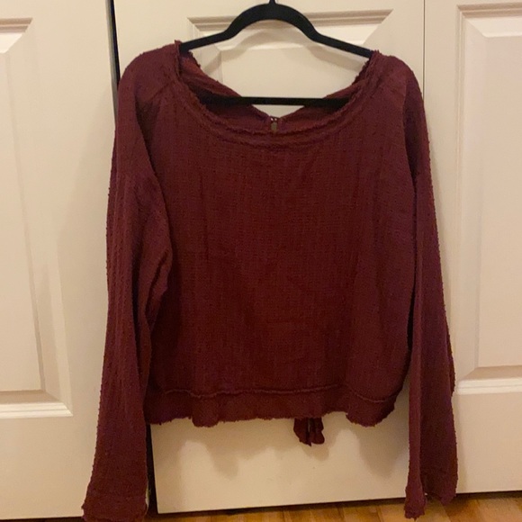 Free people size M long sleeve blouse - Picture 1 of 1